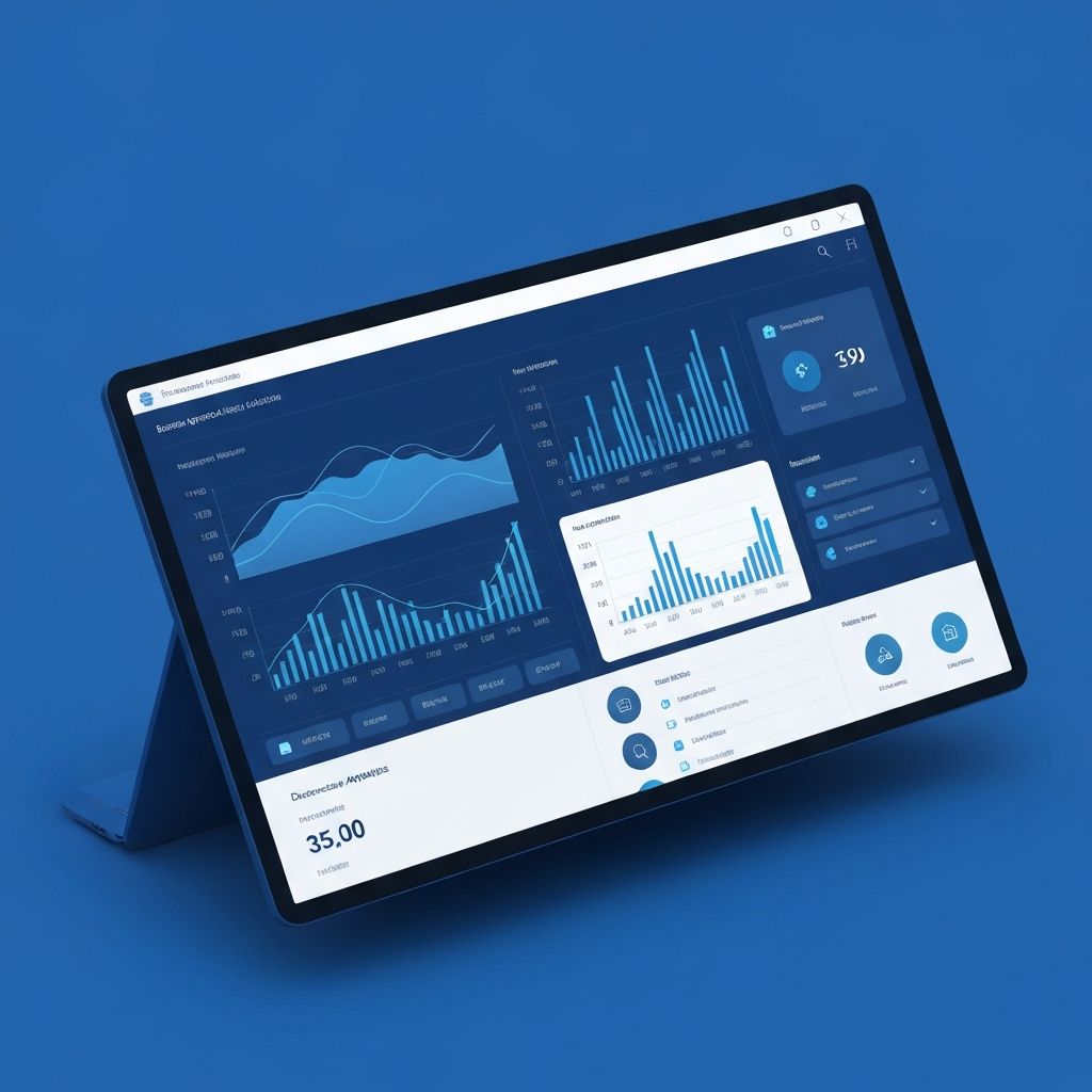 Enterprise Solutions service illustration showing professional technology solutions